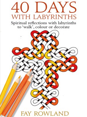 cover image of 40 Days with Labyrinths